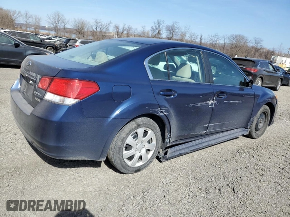 2010 Subaru Legacy with VIN 4S3BMBA66A3232601, listed as a Copart auction lot 49047725 with 111,293 mi miles and Salvage title. Bid and sale history available at DreamBid. Image 3.