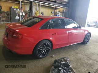 2014 Audi S4 Premium Plus z VIN WAUDGAFL3EA042813, wystawiony jako Copart lot #49654405 z przebiegiem Nie podano mil oraz Szkoda całkowita • Salvage title. Historia ofert i sprzedaży dostępna na DreamBid. Obrazek 3.