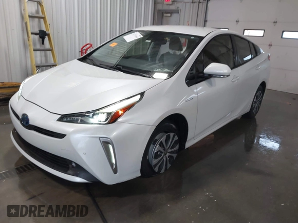 2021 Toyota Prius LE with VIN JTDL9MFU9M3025214, listed as a IAAI auction lot 41375860 with 76,259 mi miles and . Bid and sale history available at DreamBid. Image 18.