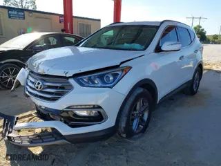 2017 Hyundai Santa Fe Sport 2.4L with VIN 5NMZU3LB0HH006242, listed as a IAAI auction lot 41775531 with 106,115 mi miles. Bid and sale history available at carsss.com. Image 2.