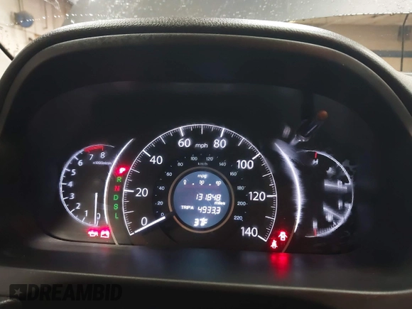 2015 Honda CR-V EX-L with VIN 2HKRM4H75FH604059, listed as a IAAI auction lot 41869535 with 131,848 mi miles. Bid and sale history available at carsss.com. Image 7.