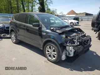 2017 Ford Escape SE with VIN 1FMCU9GD6HUD47962, listed as a Copart auction lot 55059695 with 118,367 mi miles and Salvage Title. Bid and sale history available at DreamBid. Image 4.