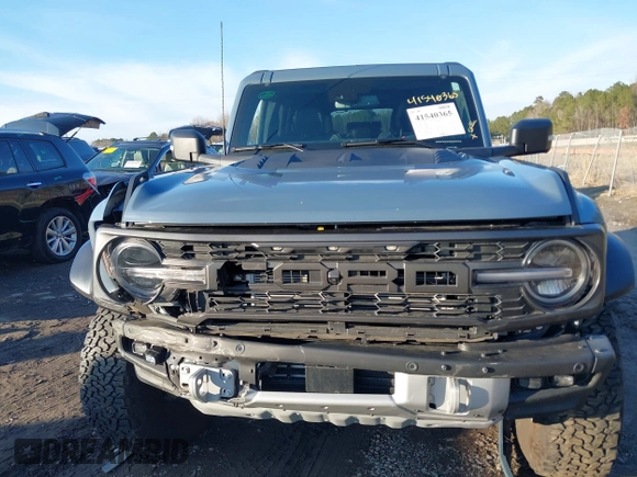 2023 Ford Bronco Raptor with VIN 1FMEE5JR6PLB23226, listed as a IAAI auction lot 41540365 with 14,619 mi miles. Bid and sale history available at carsss.com. Image 13.
