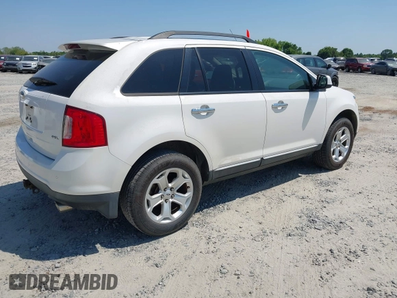 2011 Ford Edge SEL with VIN 2FMDK3JC0BBA29341, listed as a IAAI auction lot 42071817 with 155,413 mi miles and . Bid and sale history available at DreamBid. Image 4.