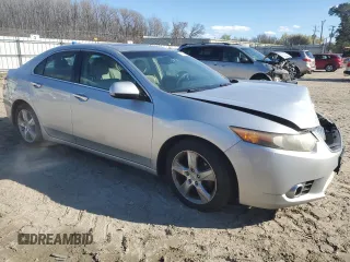 2011 Acura TSX with VIN JH4CU2F68BC017671, listed as a Copart auction lot 50633845 with 249,690 mi miles and Salvage Title. Bid and sale history available at carsss.com. Image 4.