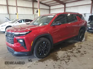 2024 Chevrolet Traverse AWD LT with VIN 1GNEVGKSXRJ228505, listed as a Copart auction lot 55043485 with 9,712 mi miles and Salvage title. Bid and sale history available at DreamBid. Image 1.