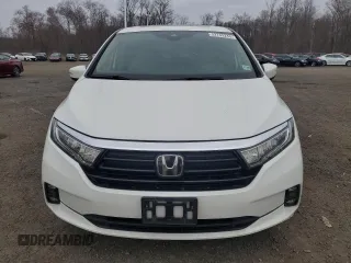 2021 Honda Odyssey EX-L with VIN 5FNRL6H74MB010055, listed as a Copart auction lot 52749245 with 187,646 mi miles and Clean Title. Bid and sale history available at DreamBid. Image 5.
