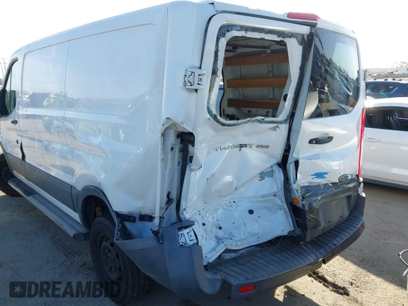 2018 Ford Transit with VIN 1FTYR1ZM2JKA64616, listed as a IAAI auction lot 41707538 with 221,167 mi miles and . Bid and sale history available at DreamBid. Image 6.