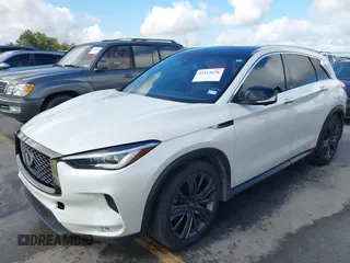 2020 Infiniti QX50 Luxe with VIN 3PCAJ5M14LF116289, listed as a IAAI auction lot 42519638 with 54,022 mi miles and . Bid and sale history available at DreamBid. Image 17.