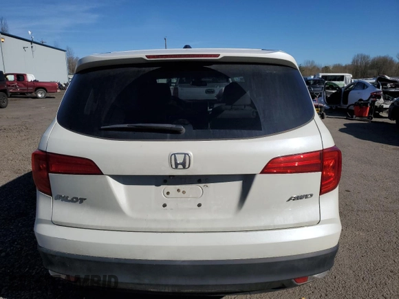 2016 Honda Pilot EX-L with VIN 5FNYF6H7XGB057842, listed as a Copart auction lot 47133655 with 115,876 mi miles and Salvage Title. Bid and sale history available at carsss.com. Image 6.
