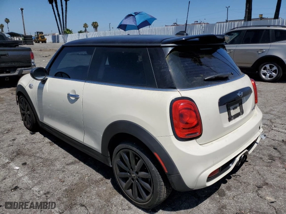 2017 MINI Hardtop 2 Door Cooper S with VIN WMWXP7C57H3B93543, listed as a Copart auction lot 63707024 with 64,576 mi miles and Salvage Title. Bid and sale history available at carsss.com. Image 2.