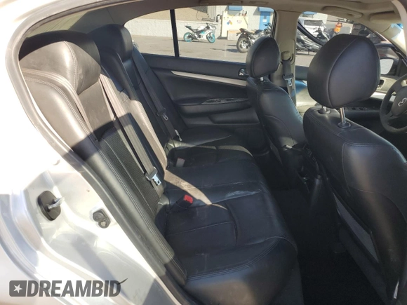 2007 Infiniti G35 Journey with VIN JNKBV61E57M709757, listed as a Copart auction lot 73762714 with Not Provided miles and Salvage Title. Bid and sale history available at DreamBid. Image 11.