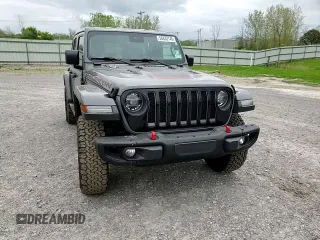 2020 Jeep Wrangler Unlimited Recon with VIN 1C4HJXFN6LW312966, listed as a Copart auction lot 56832145 with 45,875 mi miles and Salvage title. Bid and sale history available at DreamBid. Image 14.