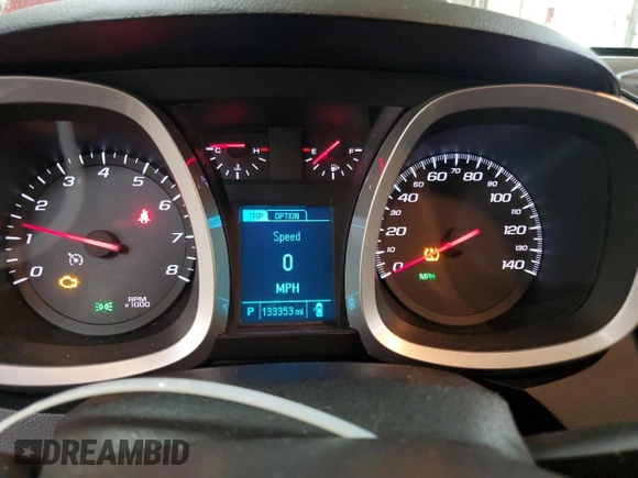 2014 Chevrolet Equinox LT with VIN 1GNFLFEK1EZ137845, listed as a Copart auction lot 51519465 with 133,353 mi miles and Salvage Title. Bid and sale history available at DreamBid. Image 9.