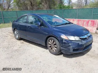2010 Honda Civic Sdn LX with VIN 2HGFA1F54AH580156, listed as a IAAI auction lot 42061197 with 193,215 mi miles. Bid and sale history available at carsss.com. Image 1.