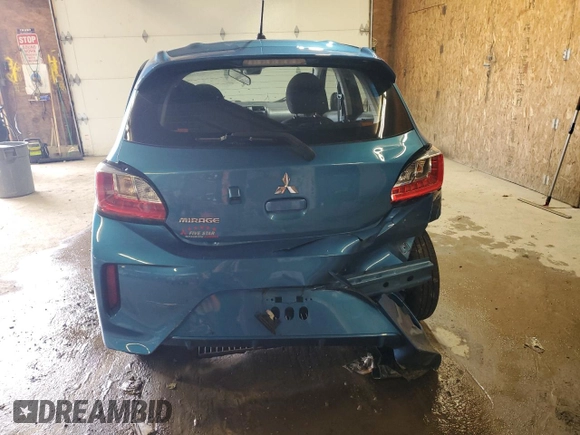 2023 Mitsubishi Mirage ES z VIN ML32AUHJ4PH004528, wystawiony jako Copart lot #56292005 z przebiegiem Nie podano mil oraz Szkoda całkowita • Salvage title. Historia ofert i sprzedaży dostępna na DreamBid. Obrazek 6.