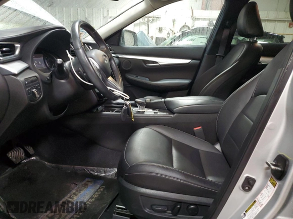 2019 Infiniti QX50 Essential with VIN 3PCAJ5M37KF128971, listed as a Copart auction lot 49388565 with 74,931 mi miles and Salvage Title. Bid and sale history available at DreamBid. Image 7.