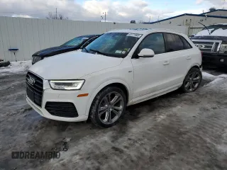 2017 Audi Q3 Prestige with VIN WA1GCCFS0HR015843, listed as a Copart auction lot 43771905 with 56,682 mi miles and Salvage Title. Bid and sale history available at carsss.com. Image 1.