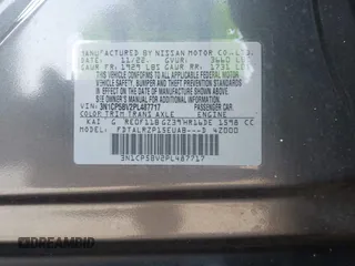 2023 Nissan Kicks S z VIN 3N1CP5BV2PL487717, wystawiony jako IAAI lot #42228018 z przebiegiem 44 419 mil mil oraz . Historia ofert i sprzedaży dostępna na DreamBid. Obrazek 9.