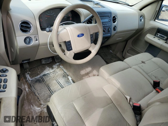 2007 Ford F-150 STX with VIN 1FTRX14W97FB86622, listed as a Copart auction lot 52708765 with 262,760 mi miles and Salvage Title. Bid and sale history available at carsss.com. Image 8.