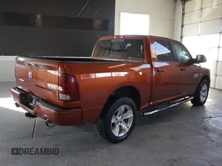 2013 Ram 1500 Sport с VIN 1C6RR7MT4DS614058, выставлен на аукционе Copart как лот 55689955 с пробегом 102 729 миль миль и Списание • Salvage title. История ставок и продаж доступна на DreamBid. Изображение 3.