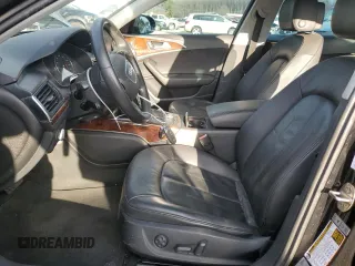 2014 Audi A6 Premium Plus with VIN WAUDFAFC2EN092291, listed as a Copart auction lot 46978435 with 176,555 mi miles and Salvage title. Bid and sale history available at DreamBid. Image 7.