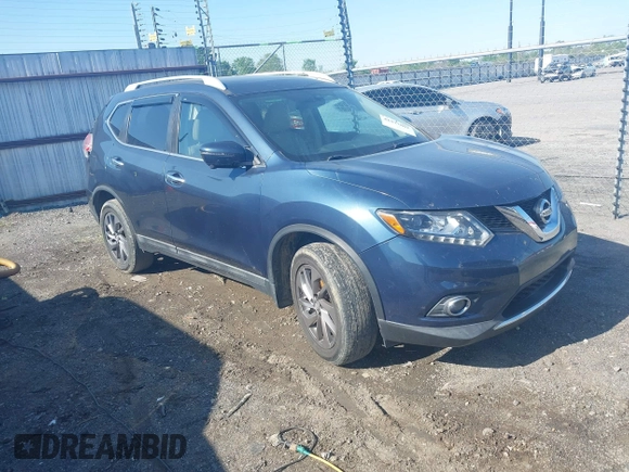 2016 Nissan Rogue SL with VIN 5N1AT2MV7GC750383, listed as a IAAI auction lot 41977801 with 167,847 mi miles and . Bid and sale history available at DreamBid. Image 1.
