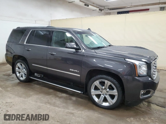 2018 GMC Yukon Denali with VIN 1GKS2CKJ6JR277120, listed as a Copart auction lot 47556525 with 184,424 mi miles and Clean Title. Bid and sale history available at carsss.com. Image 4.