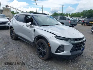 2020 Chevrolet Blazer RS with VIN 3GNKBERS5LS665291, listed as a IAAI auction lot 42709126 with 143,907 mi miles and . Bid and sale history available at DreamBid. Image 1.