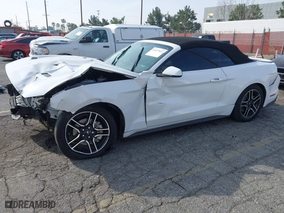 2020 Ford Mustang EcoBoost with VIN 1FATP8UH0L5134222, listed as a IAAI auction lot 41477417 with 40,698 mi miles. Bid and sale history available at carsss.com. Image 21.