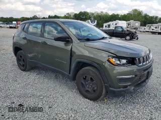 2017 Jeep Compass Sport with VIN 3C4NJDAB1HT656524, listed as a Copart auction lot 54325385 with 97,253 mi miles and Salvage title. Bid and sale history available at DreamBid. Image 4.