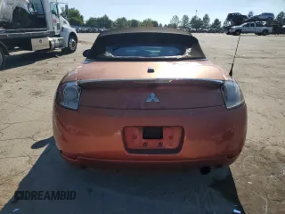2008 Mitsubishi Eclipse GS with VIN 4A3AL25F98E039380, listed as a Copart auction lot 70479844 with 140,317 mi miles and Salvage Title. Bid and sale history available at carsss.com. Image 6.