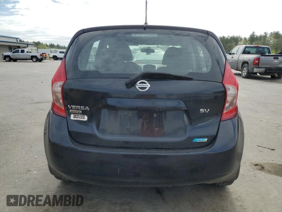 2016 Nissan Note S with VIN 3N1CE2CP7GL374897, listed as a Copart auction lot 56362765 with 186,614 mi miles and Salvage title. Bid and sale history available at DreamBid. Image 6.