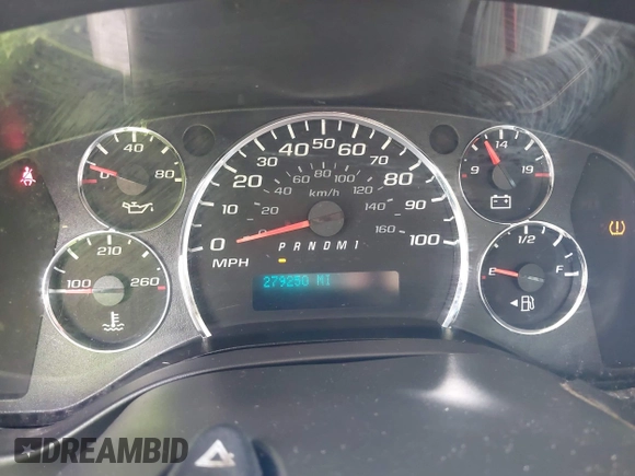 2016 Chevrolet Express Cargo Van with VIN 1GCWGAFF1G1259365, listed as a IAAI auction lot 42066824 with 279,250 mi miles. Bid and sale history available at carsss.com. Image 7.