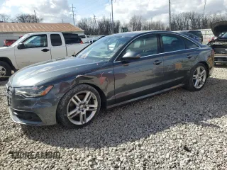 2015 Audi A6 3.0L TDI Prestige with VIN WAUHMAFC6FN022530, listed as a Copart auction lot 47782975 with 71,572 mi miles and Salvage Title. Bid and sale history available at carsss.com. Image 1.
