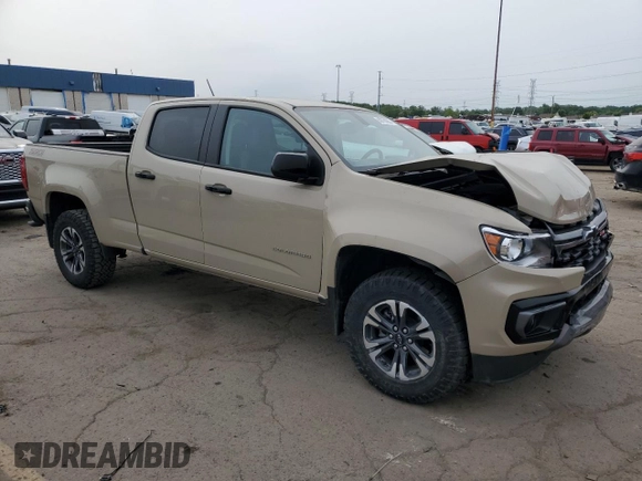 2022 Chevrolet Colorado 4WD Z71 with VIN 1GCGTDEN3N1204066, listed as a Copart auction lot 60720965 with 32,556 mi miles and Clean title. Bid and sale history available at DreamBid. Image 4.
