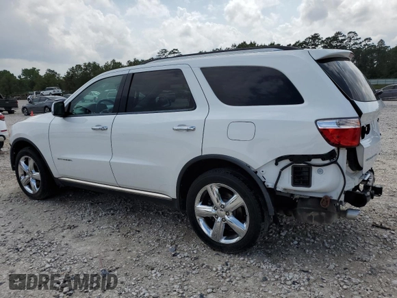 2013 Dodge Durango Citadel z VIN 1C4SDHET0DC617451, wystawiony jako Copart lot #54627075 z przebiegiem 139 414 mil mil oraz Szkoda całkowita • Salvage title. Historia ofert i sprzedaży dostępna na DreamBid. Obrazek 2.