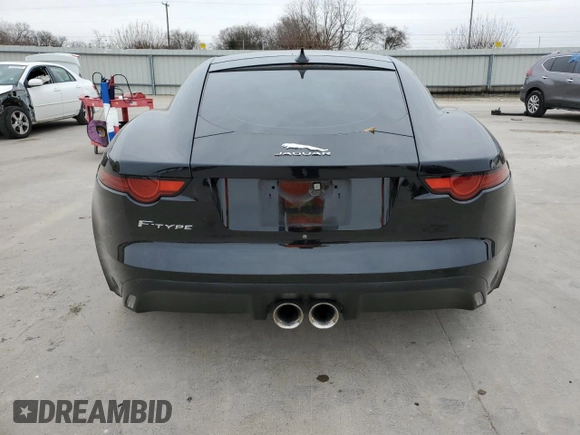 2018 Jaguar F-Type with VIN SAJDD1EV6JCK50828, listed as a Copart auction lot 41823164 with 43,522 mi miles and . Bid and sale history available at DreamBid. Image 6.