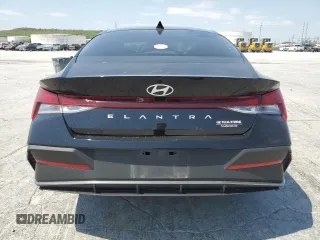2024 Hyundai Elantra SEL with VIN KMHLM4DG3RU813060, listed as a Copart auction lot 53452295 with 5,625 mi miles and Salvage title. Bid and sale history available at DreamBid. Image 6.