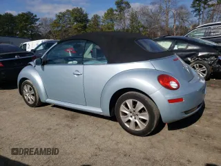 2009 Volkswagen Beetle S with VIN 3VWRF31Y09M402197, listed as a Copart auction lot 43861405 with 59,644 mi miles and Salvage title. Bid and sale history available at DreamBid. Image 2.