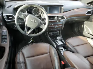 2018 Infiniti QX30 Luxury with VIN SJKCH5CR1JA044207, listed as a Copart auction lot 45310345 with Not provided miles and Salvage title. Bid and sale history available at DreamBid. Image 8.