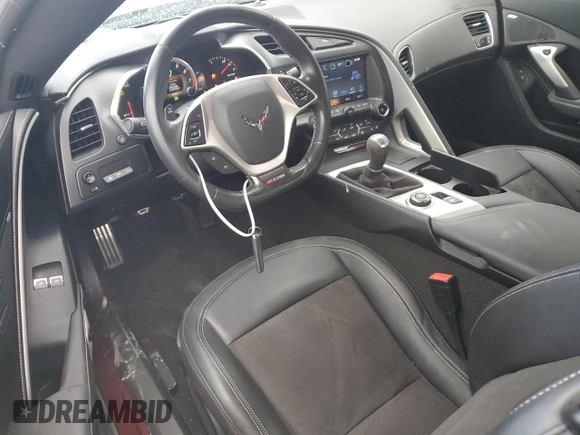 2016 Chevrolet Corvette Z06 2LZ with VIN 1G1YR2D62G5608952, listed as a Copart auction lot 78149904 with 10,528 mi miles and Salvage Title. Bid and sale history available at carsss.com. Image 8.