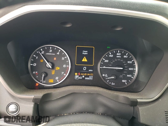 2024 Subaru Ascent Premium with VIN 4S4WMAED3R3413117, listed as a Copart auction lot 70282224 with 9,993 mi miles and Salvage title. Bid and sale history available at DreamBid. Image 9.