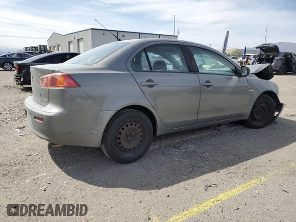 2008 Mitsubishi Lancer DE with VIN JA3AU16UX8U040419, listed as a Copart auction lot 52214375 with 134,818 mi miles and Salvage Title. Bid and sale history available at DreamBid. Image 3.
