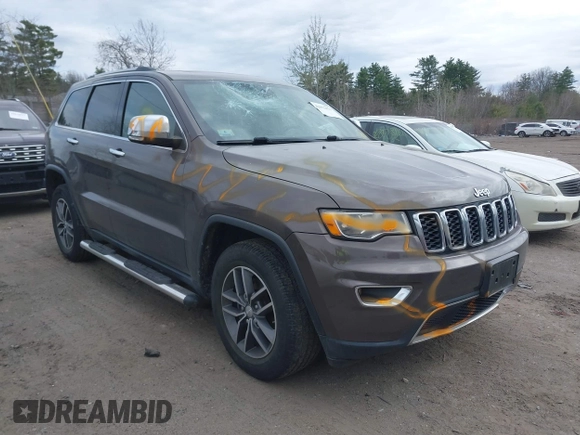 2018 Jeep Grand Cherokee Limited z VIN 1C4RJFBG4JC268356, wystawiony jako IAAI lot #42071471 z przebiegiem 120 083 mil mil oraz . Historia ofert i sprzedaży dostępna na DreamBid. Obrazek 1.