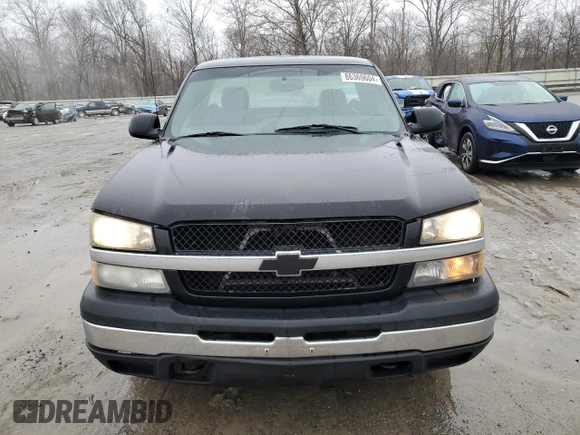 2003 Chevrolet Silverado 1500 LS with VIN 1GCEK14V63Z237927, listed as a Copart auction lot 86369604 with 150,172 mi miles and Salvage Title. Bid and sale history available at DreamBid. Image 5.