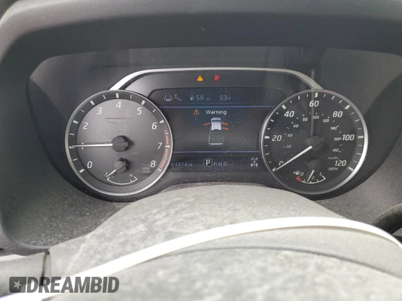 2021 Nissan Titan SV with VIN 1N6AA1ECXMN528984, listed as a Copart auction lot 53950365 with 64,474 mi miles and Salvage title. Bid and sale history available at DreamBid. Image 9.