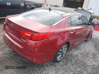 2015 Kia Optima SXL Turbo with VIN 5XXGR4A68FG388200, listed as a IAAI auction lot 41155148 with 238,590 mi miles and . Bid and sale history available at DreamBid. Image 4.