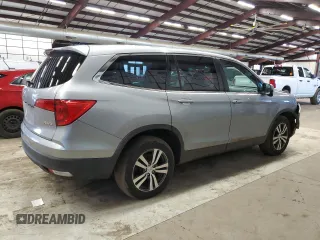 2018 Honda Pilot EX-L with VIN 5FNYF6H53JB005975, listed as a Copart auction lot 46152165 with 78,035 mi miles and Salvage Title. Bid and sale history available at DreamBid. Image 3.