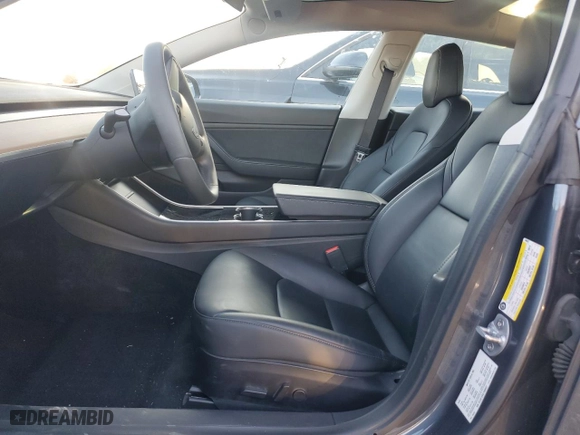 2020 Tesla Model 3 Long Range with VIN 5YJ3E1EB4LF666637, listed as a Copart auction lot 46990765 with 37,900 mi miles and Salvage Title. Bid and sale history available at carsss.com. Image 7.
